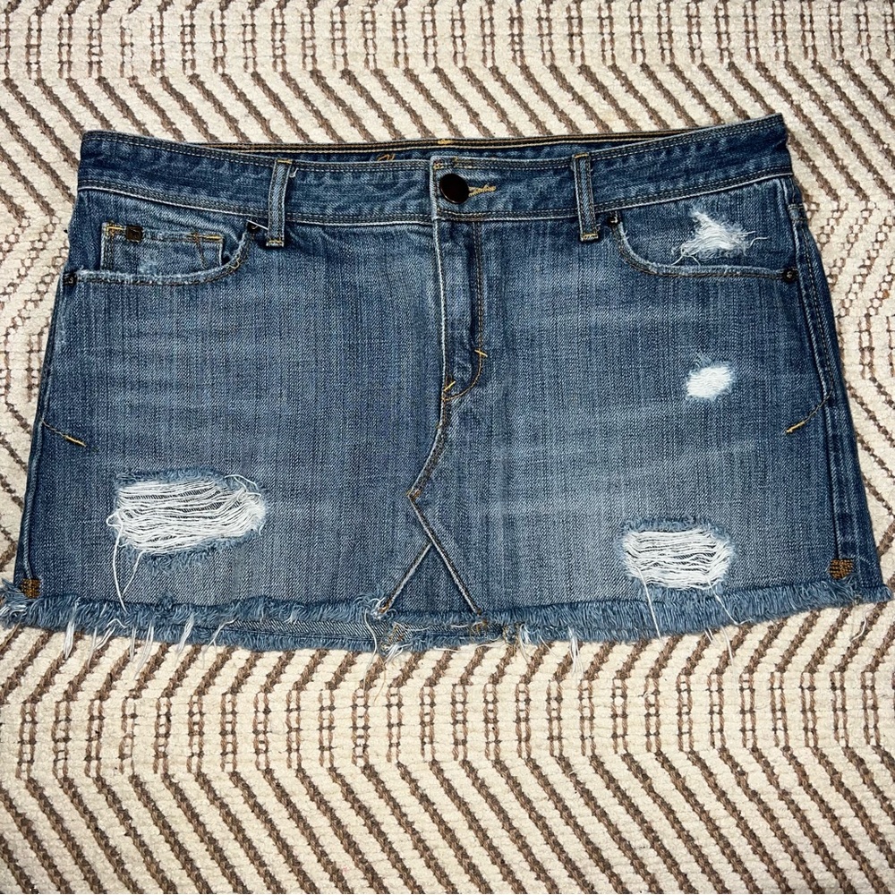 Abercrombie & Fitch Mini Denim Jean Skirt Size 6